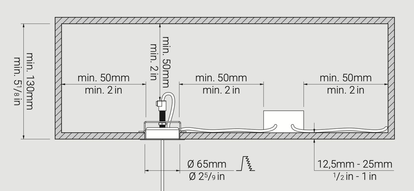 Z: Panzeri Canopy, Recessed Mount [XM9201-01]