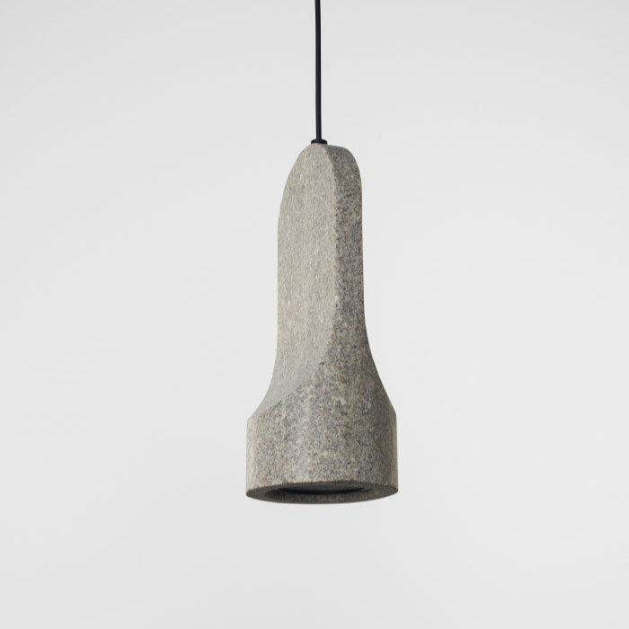 Parga Pendant, Medium, 24 cm H, Granite, LED, 8W, Phase Cut Dim, IP20