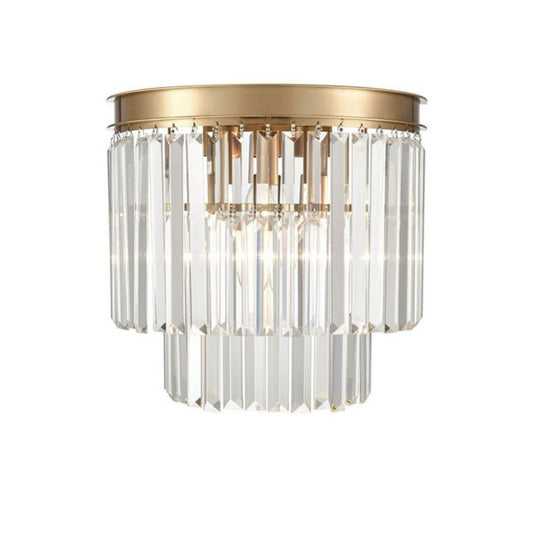 Perdita Wall Light, Brushed Brass, E14, IP20