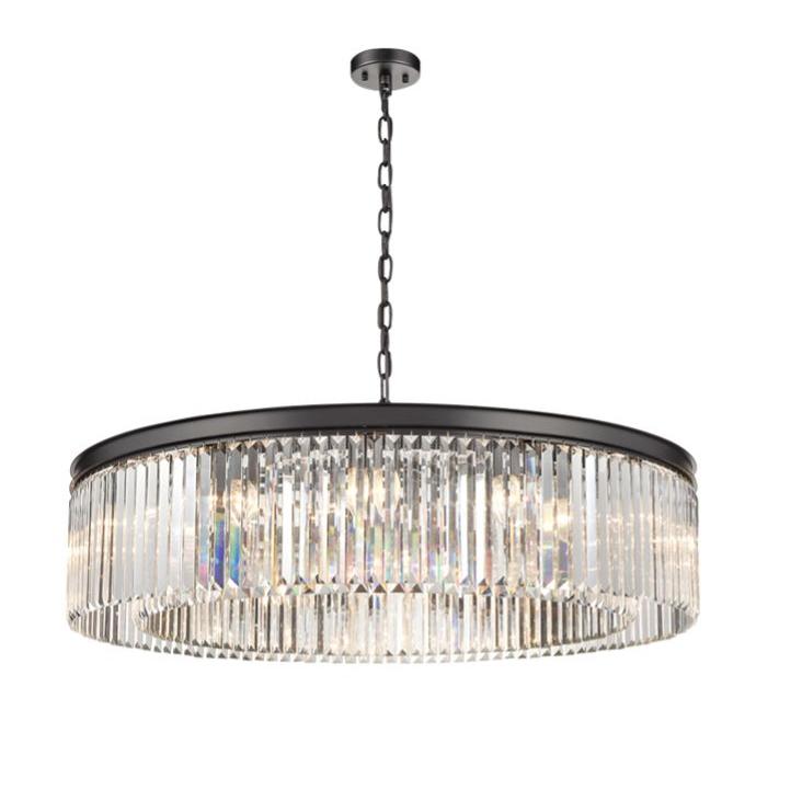 Perdita Pendant, Drum, Black, E14, IP20