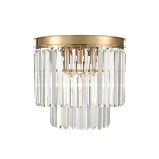 Perdita Wall Light, Brushed Brass, E14, IP20