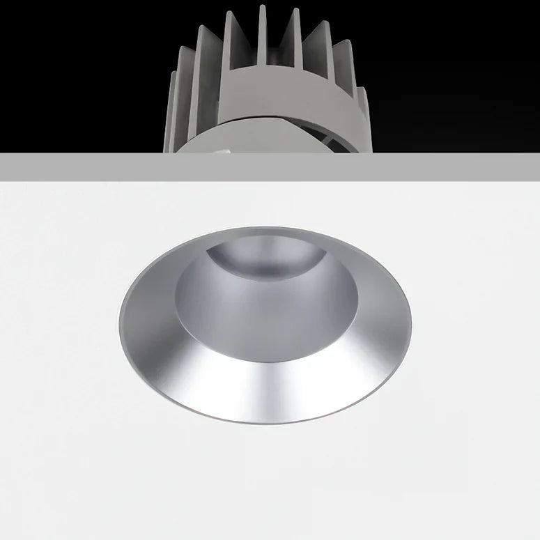 Performance Downlight, Small, 2G, Trimless, Round, Fixed, White, LED, Dim, IP40