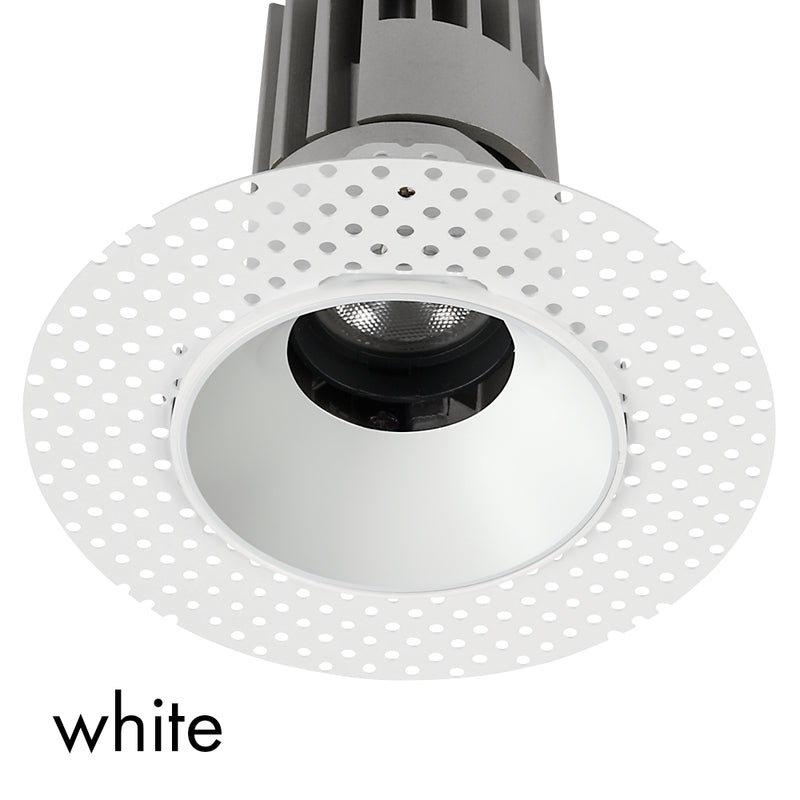 Performance Downlight, XS, Trimless, Round, Adjustable, White, 11W, LED, Dim, IP40