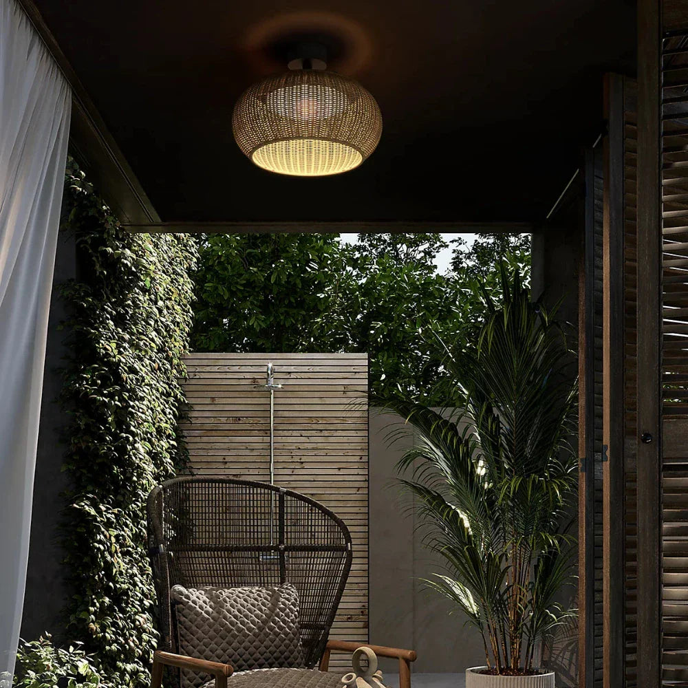 Perris Ceiling, Beige, LED, 17.1W, Triac Dim, IP54
