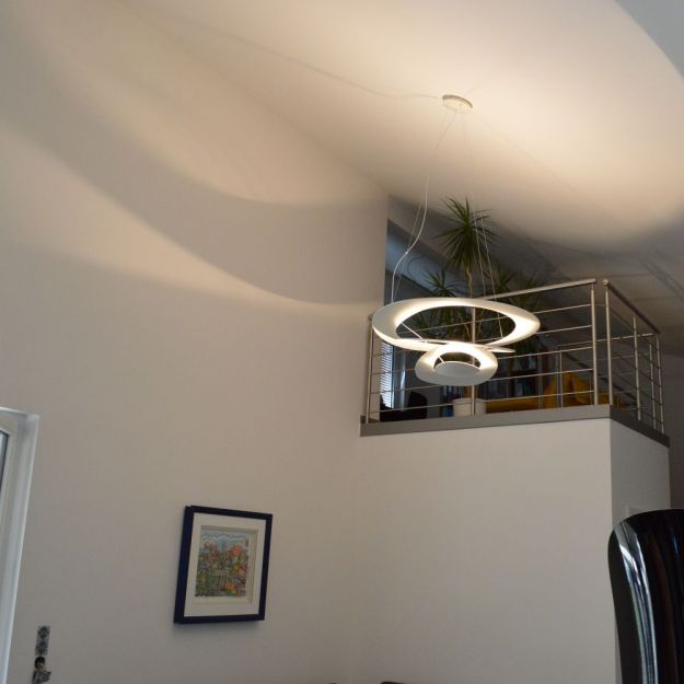 Pirce Pendant, White, R7s, Triac Dim, IP20