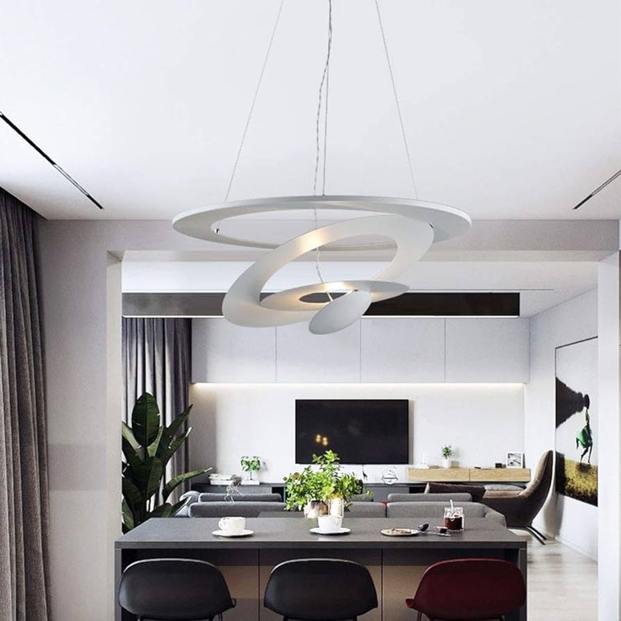 Pirce Pendant, White, R7s, Triac Dim, IP20
