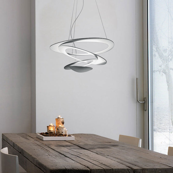 Pirce Pendant, White, R7s, Triac Dim, IP20