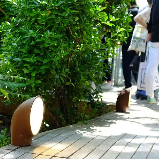 Piroscafo Bollard, Rust, LED, On/Off, IP65
