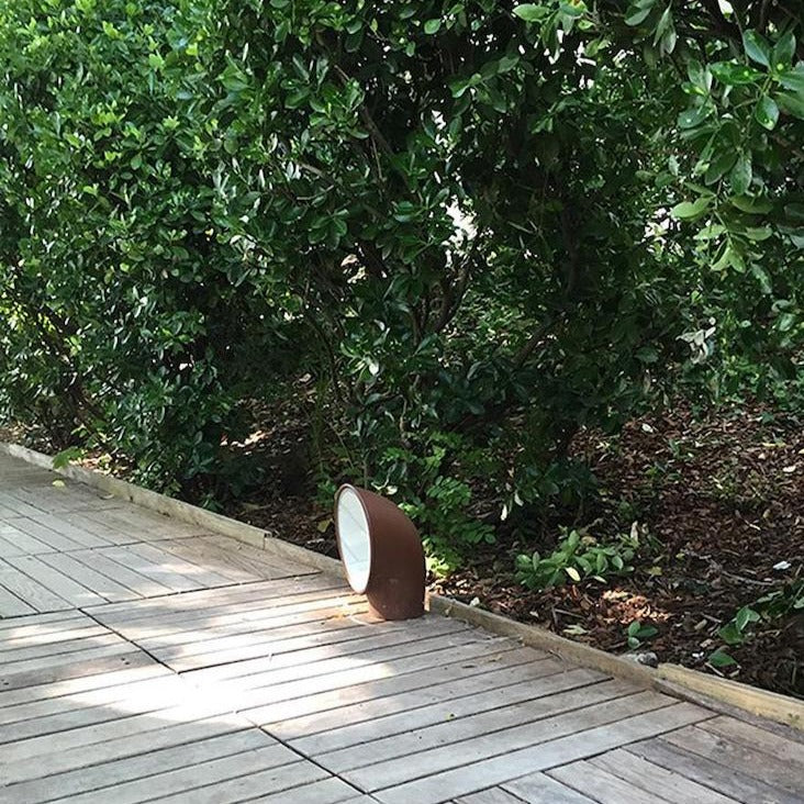 Piroscafo Bollard, Rust, LED, On/Off, IP65