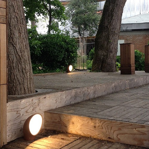 Piroscafo Bollard, Rust, LED, On/Off, IP65