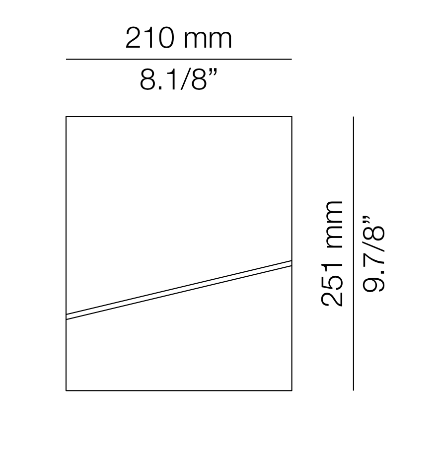 Piu Wall Light, LED, Triac