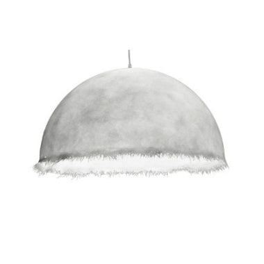 Plancton Pendant, 45 cm ø, White Fibreglass, E27, IP44