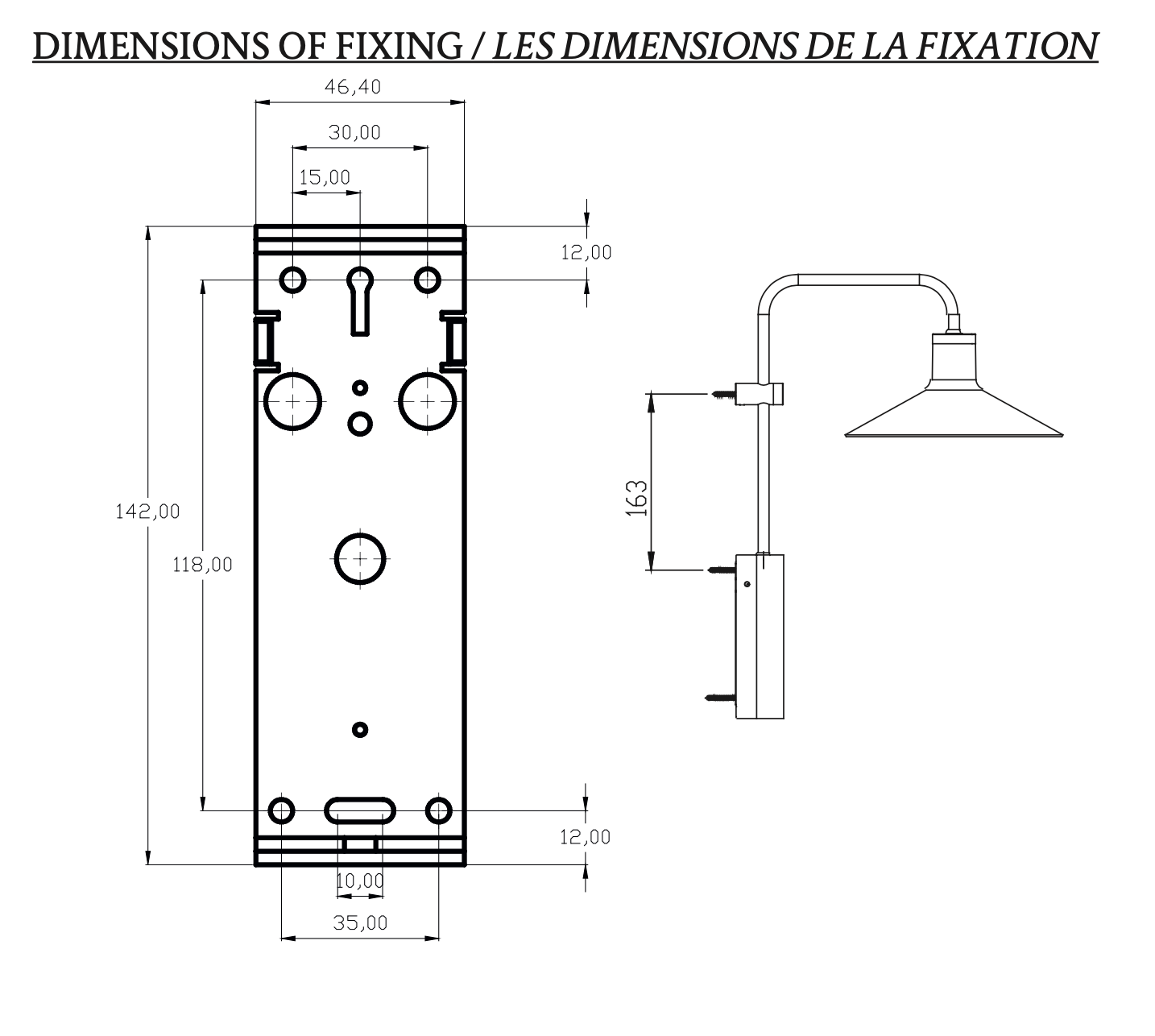Platet Wall, Terracotta, E14, Thumbswitch, IP20