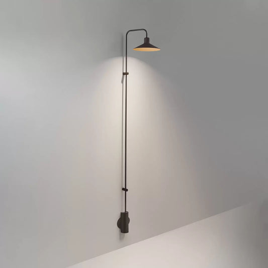 Platet Wall, Long Arm, Terracotta, LED, 4.2W, Triac Dim, IP20