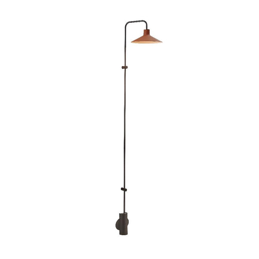 Platet Wall, Long Arm, Terracotta, LED, 4.2W, Triac Dim, IP20
