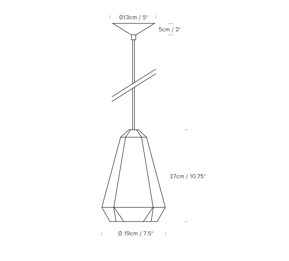 Portland Pendant, GU10, IP20