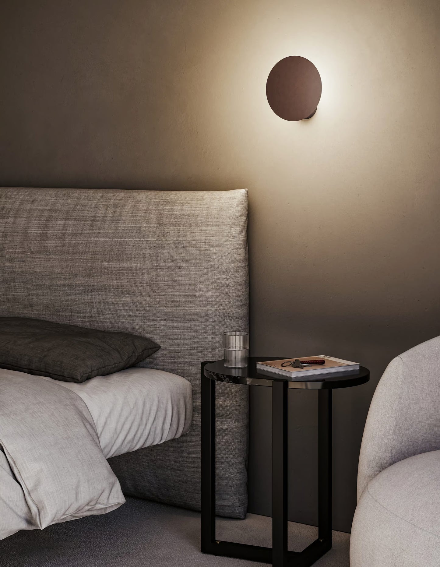 Puzzle Wall, Round, Champagne, LED, Triac Dim, IP20