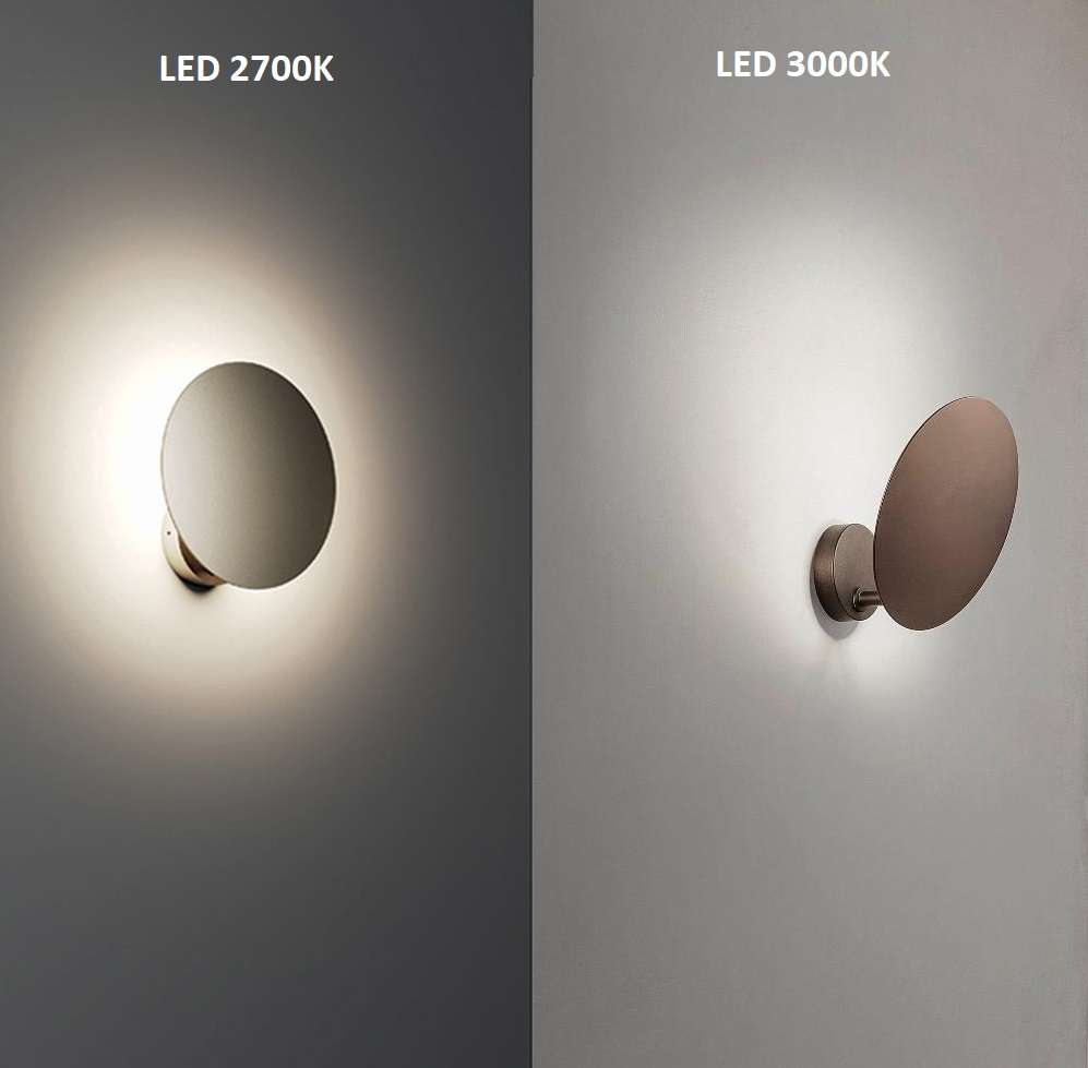 Puzzle Wall, Round, Champagne, LED, Triac Dim, IP20