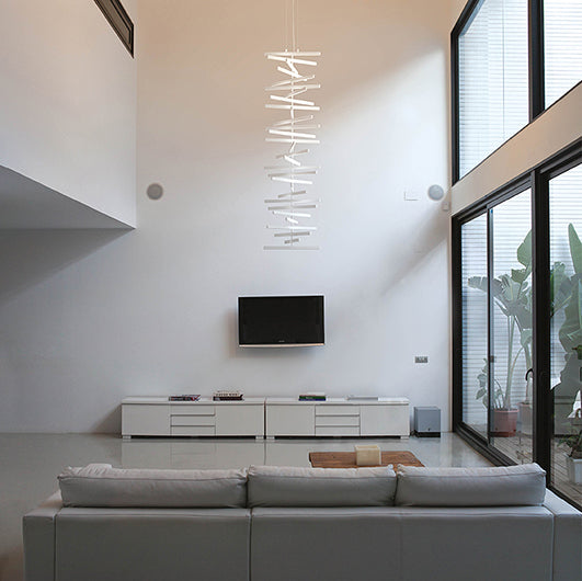 Rhythm Pendant, Vertical, LED, 1-10v Dim