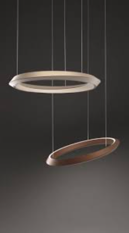Tidal Pendant, Adjustable, Black, LED, Triac/DALI, IP20