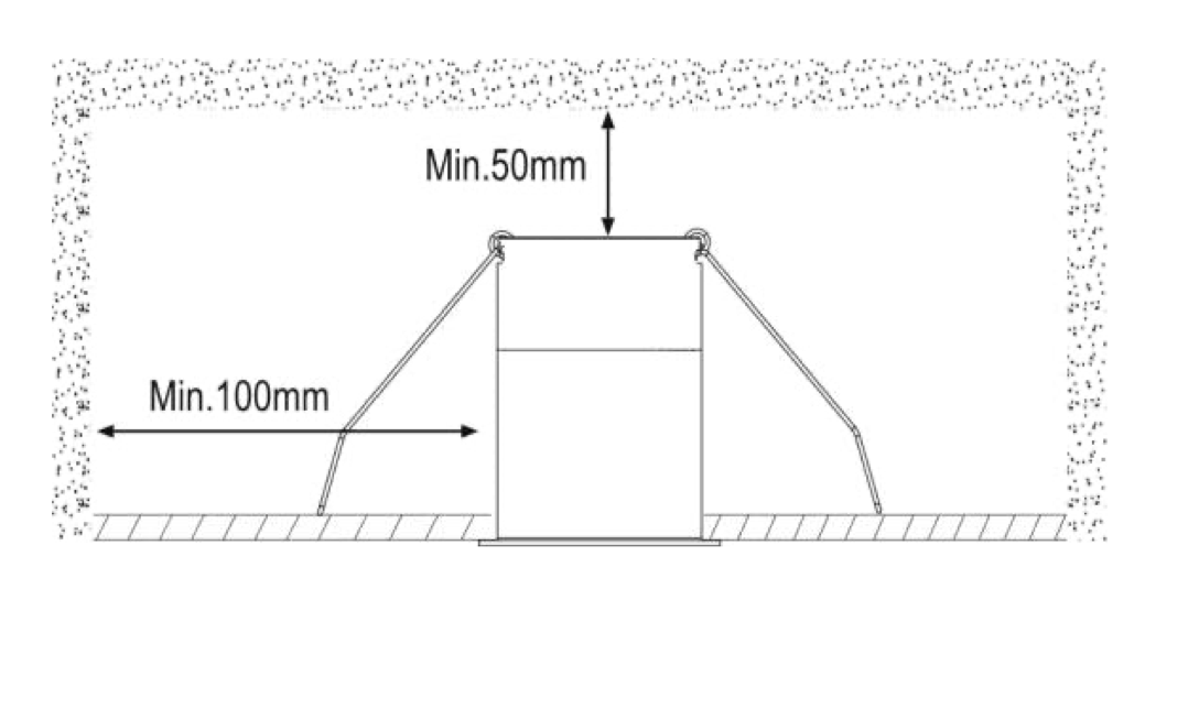 Piccolo 35 mm Downlight, Black, 1.5W, 120 Lumens, 2700K, LED, Dim, IP20