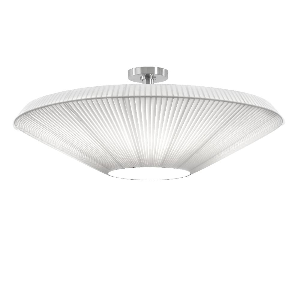 Siam Ceiling, 80 cm, White Ribbons, E27, IP20