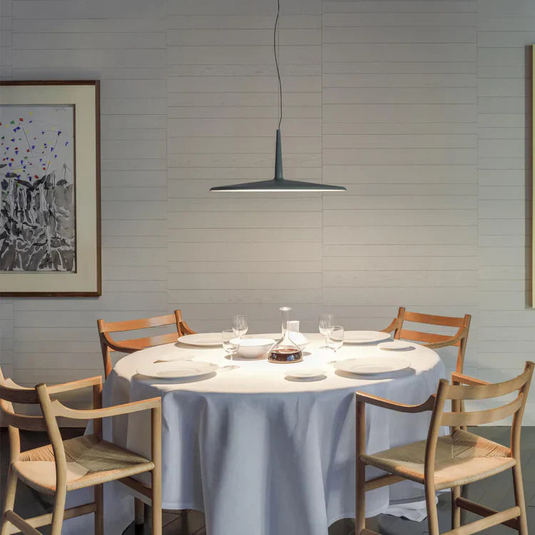Skan Pendant, 60 cm, Terracotta Red, 13.9W, LED, Dim