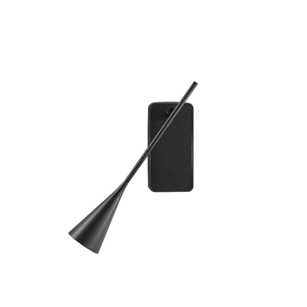 Skybell Wall, Adjustable, Black, LED, 4.2W, Thumbswitch and USB Port, IP20