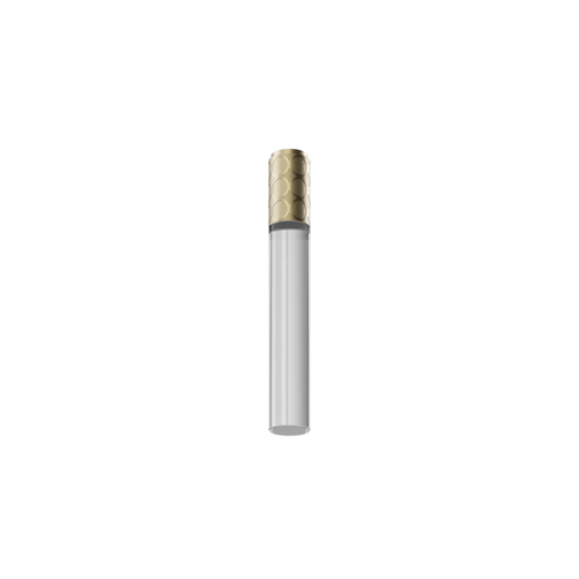 Smug Ceiling, Long, Gold with Clear Crystal, Short, LED, 3K, 1289 lm, Triac Dim