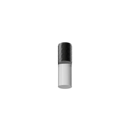 Smug Ceiling, Short, Black with Clear Crystal, Short, LED, 3K, 1289 lm, Triac Dim
