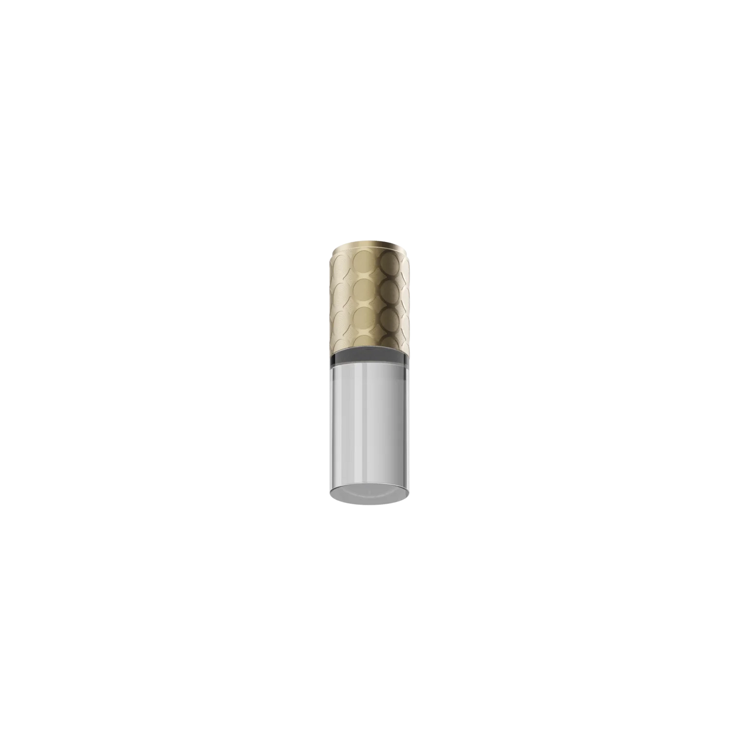 Smug Ceiling, Short, Gold with Clear Crystal, Short, LED, 3K, 1289 lm, Triac Dim