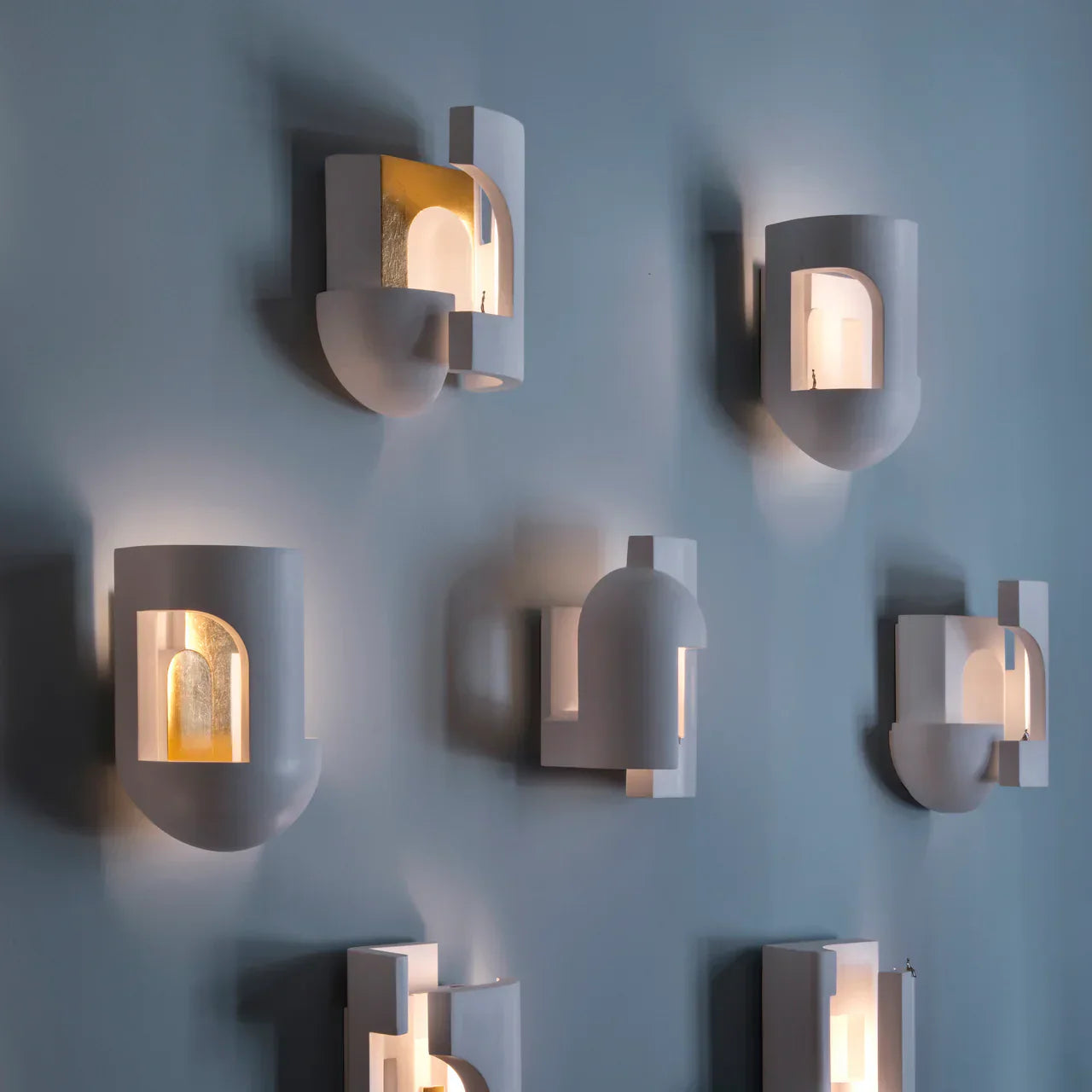 Soul 2 Wall, White Plaster, LED, Triac Dim, IP20