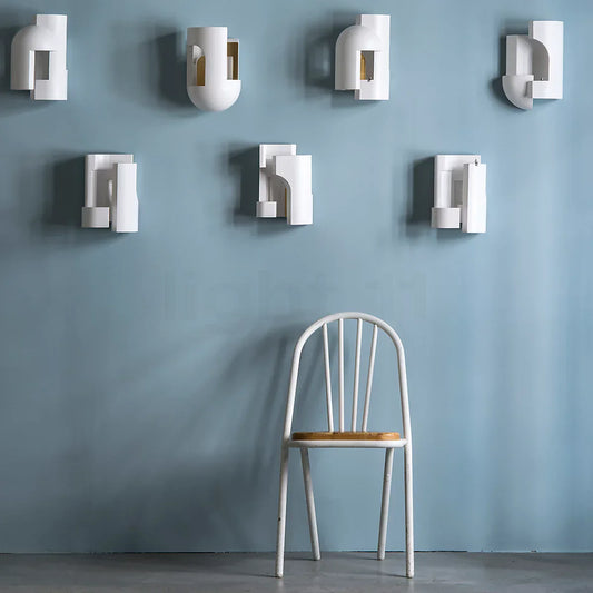 Soul 3 Wall, White Plaster, LED, Triac Dim, IP20