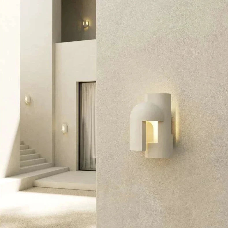 Soul 2 Wall, White Concrete, LED, Triac Dim, IP64