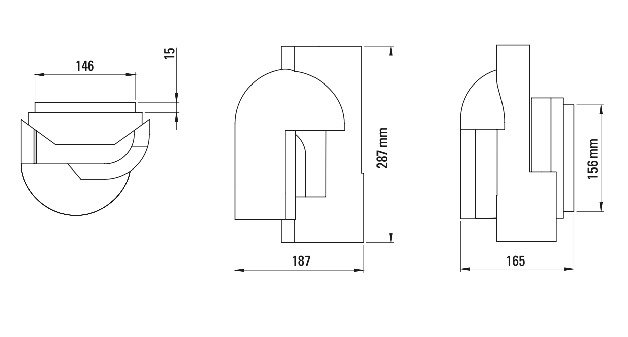 Soul 1 Wall, White Plaster, LED, Plug In, IP20