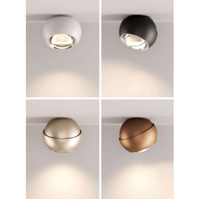 Lodes Spider spot light with white, black, champagne and bronze finishes