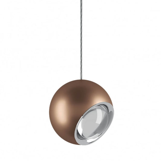 Lodes Spider pendant in terra bronze finish with white background