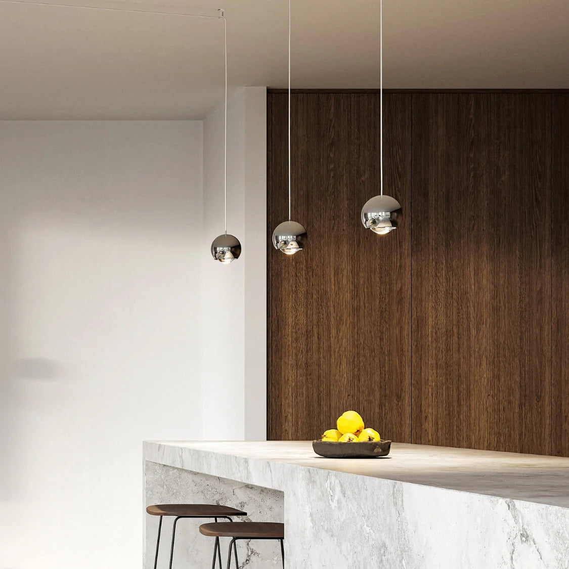 Spider Pendant, Adjustable, White, LED, Triac Dim, IP20