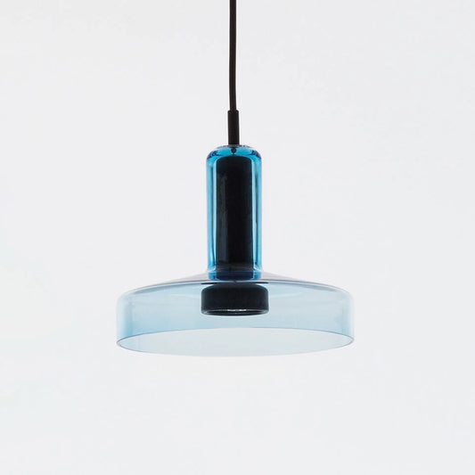 Starlight Pendant, Blue Glass, Round, GU10, IP20