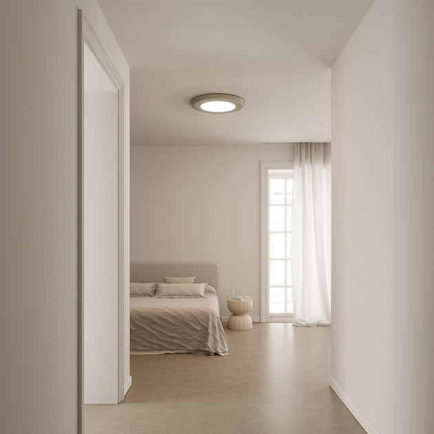 Sunday Ceiling, Grey, LED, Phase or 0/1-10v Dim, IP20