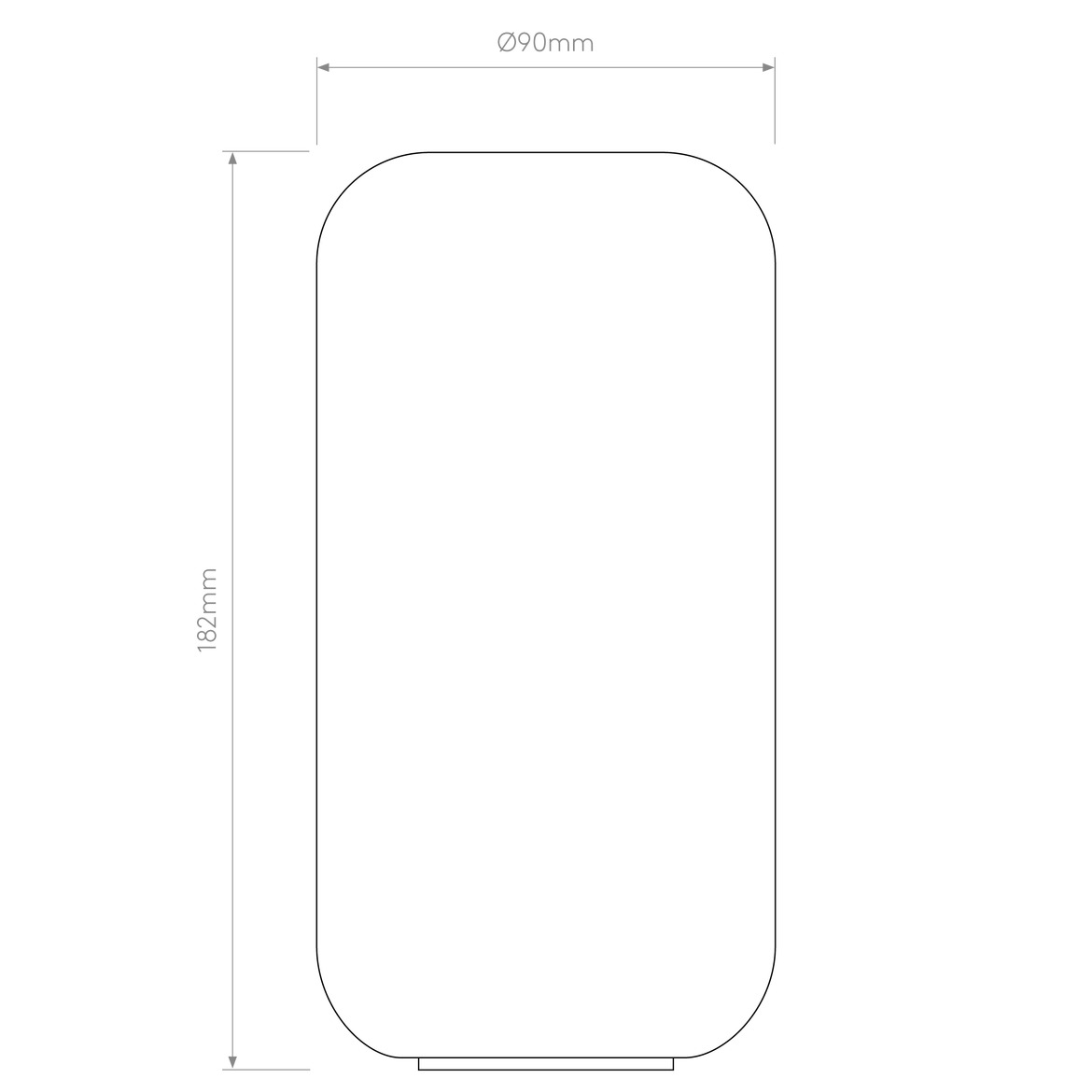 Tacoma Wall, Chrome, Double, White Oblong Glass, G9, IP44