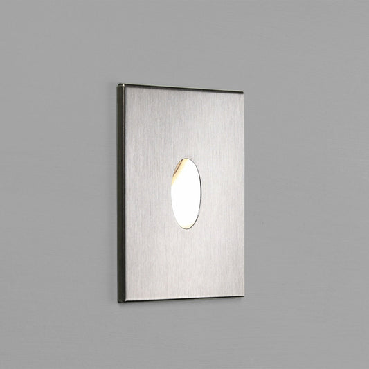 Astro Tango step light in brushed steel