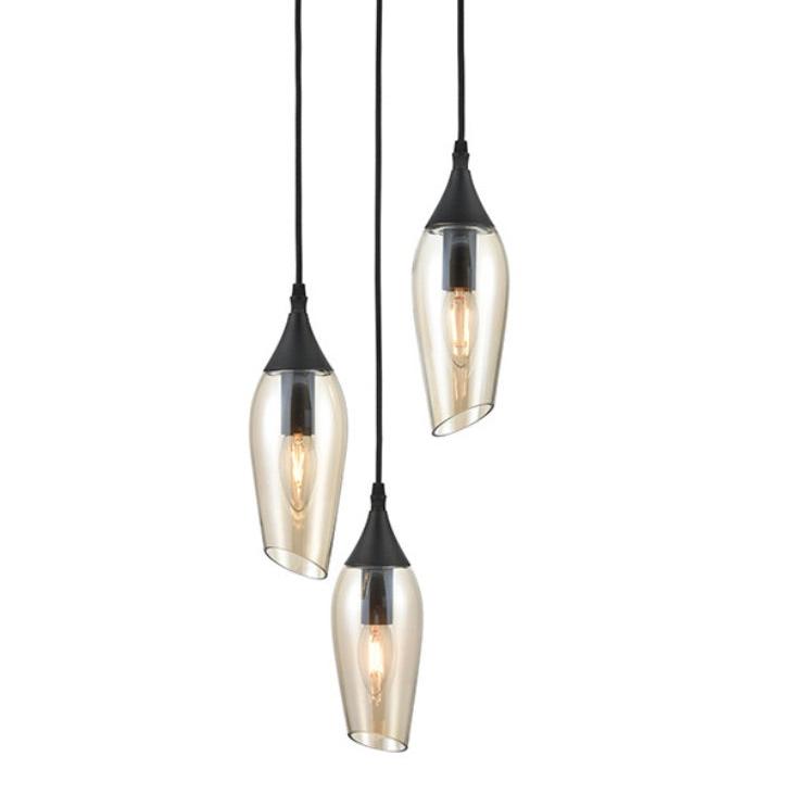 Taper Cluster Pendant, E14, IP20