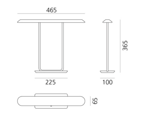 Tempio Table Lamp, LED, Touch Dim, IP20