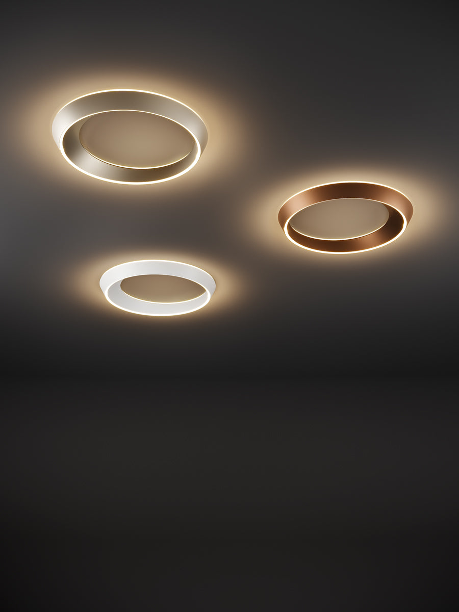 Tidal Ceiling, Champagne, LED, Triac Dim, IP20