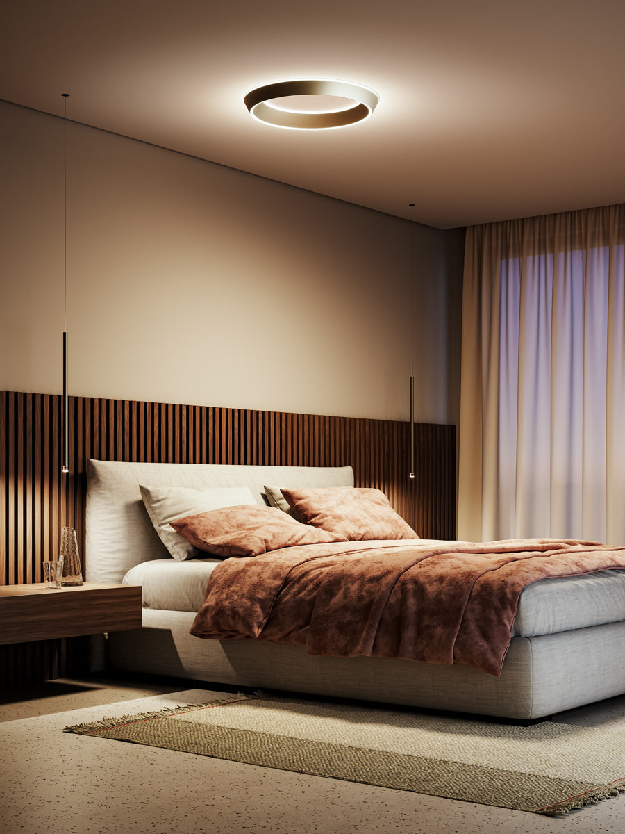 Tidal Ceiling, 75, Black, LED, Triac/DALI, IP20