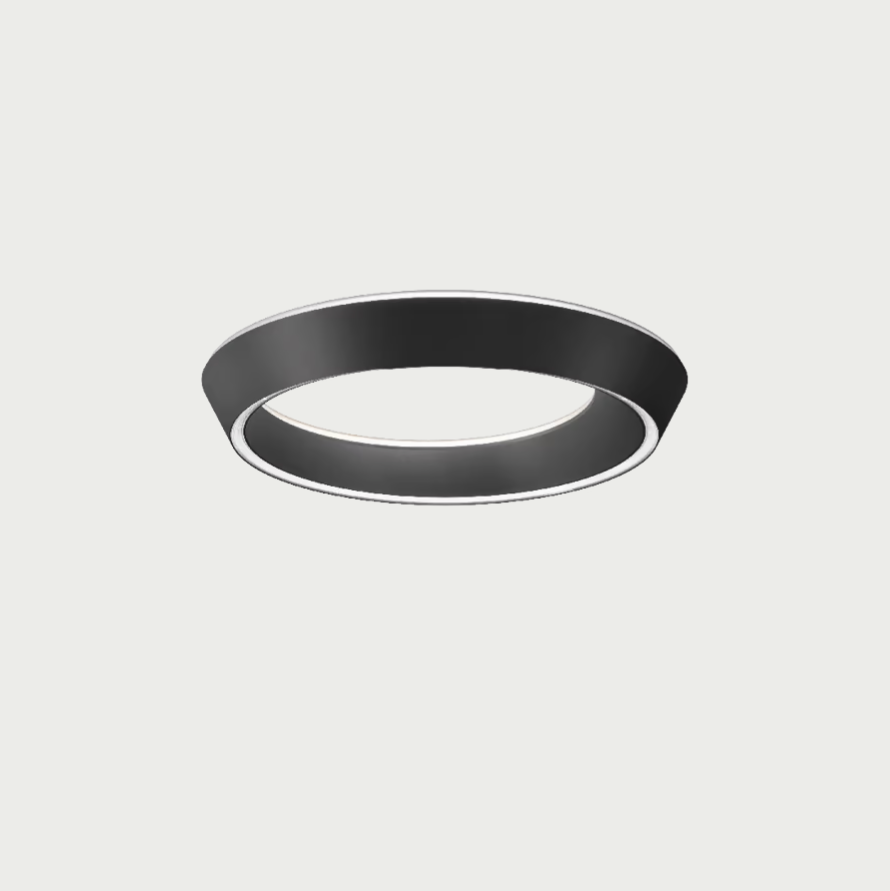 Tidal Ceiling, 45, Black, LED, Triac/DALI, IP20