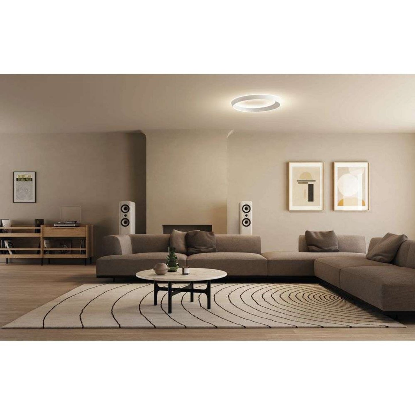 Tidal Ceiling, 75, Black, LED, Triac/DALI, IP20