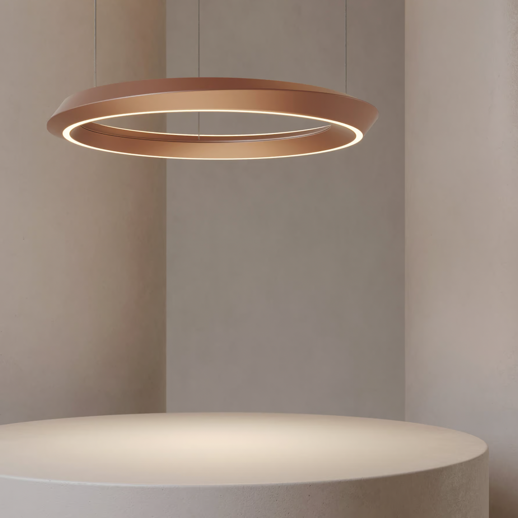 Tidal Pendant, Adjustable, Black, LED, Triac/DALI, IP20