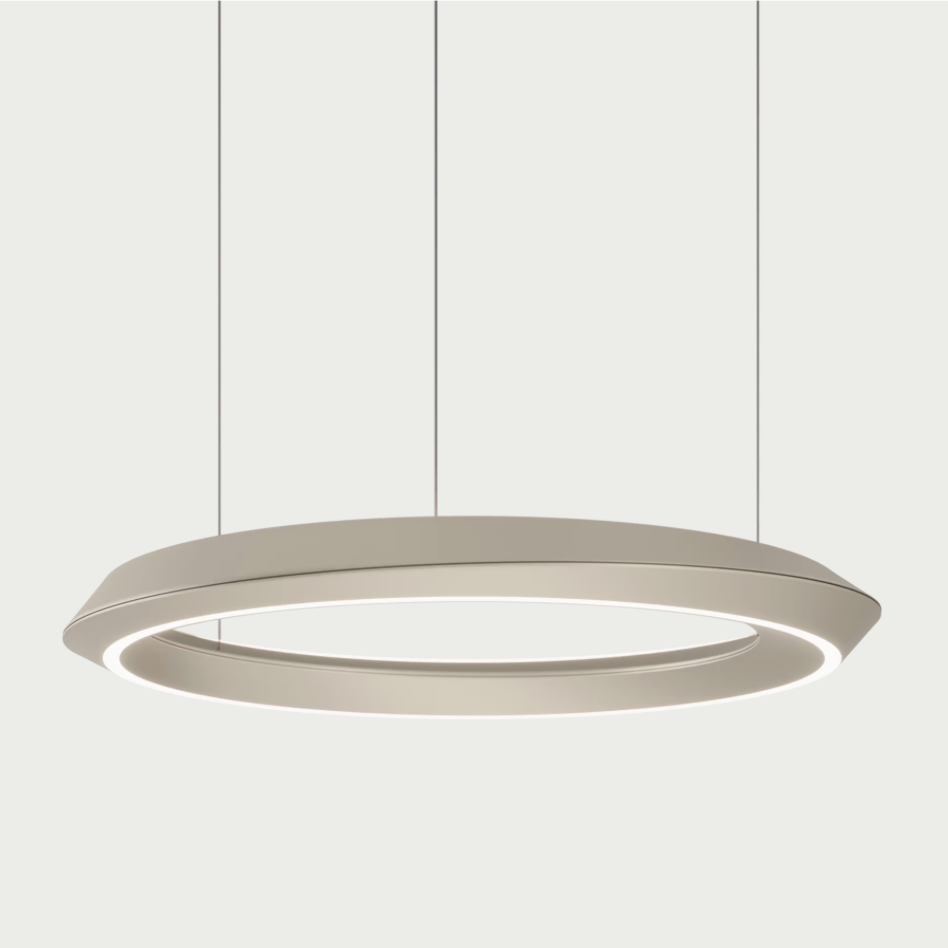 Tidal Pendant, Adjustable, Champagne, LED, Triac/DALI, IP20